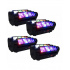 Megaluz Proyector de Luz Mini Bar Beam, Automático/DMX/Audio Rítmico, RGBW - 4 Piezas  1
