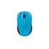 Mouse Microsoft BlueTrack Wireless Mobile 3500, RF Inalámbrico, Azul  3