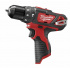 Milwaukee Taladro de Batería con Percusión M12 FUEL, Inalámbrico, 3/8", 12V, Rojo/Negro  2