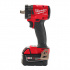 Milwaukee Llave de Impacto 2855-22R, 1/2", 18V, Negro/Rojo ― incluye Batería, Cargador y Estuche  2