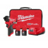 Milwaukee Destornillador de Impacto M12 Fuel, Inalámbrico, 1/4", 12V, Rojo/Negro  1