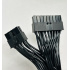 Fuente de Poder MSI MAG A850GL PCIE5 80 PLUS Gold, 24-pin ATX, 120mm, 850W ― Daños mayores pero funcional - No cuenta con el seguro sujetador del cable ATX que va a la fuente  4