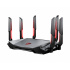 Router MSI Ethernet de Triple Banda MU-MIMO Firewall RadiX AXE6600 WiFi para Gaming Wi-Fi 6E, Alámbrico/Inalámbrico, 4804 Mbit/s, 5x RJ-45, 2.4/5/6GHz, 6 Antenas Externas  1