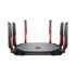 Router MSI Ethernet de Triple Banda MU-MIMO Firewall RadiX AXE6600 WiFi para Gaming Wi-Fi 6E, Alámbrico/Inalámbrico, 4804 Mbit/s, 5x RJ-45, 2.4/5/6GHz, 6 Antenas Externas  3