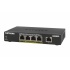 Switch Netgear Gigabit Ethernet GS305P, 5 Puertos PoE, 10 Gbit/s, 2000 Entradas - No Administrable  2