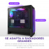 Gabinete NZXT H5 Flow RGB, Midi-Tower, ATX/EATX/Micro-ATX/Mini-ITX, USB 3.0, sin Fuente, 2 Ventiladores Instalados, Negro  9