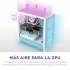 Gabinete NZXT H5 FLOW, Midi-Tower, ATX/EATX/Micro-ATX/Mini-ITX, USB 3.0, sin Fuente, 2 Ventiladores Instalados, Blanco  7