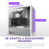 Gabinete NZXT H5 FLOW, Midi-Tower, ATX/EATX/Micro-ATX/Mini-ITX, USB 3.0, sin Fuente, 2 Ventiladores Instalados, Blanco  8