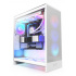 Gabinete NZXT H7 Flow RGB con Ventana, Midi-Tower, E-ATX/ ATX/Micro-ATX/Mini-ITX, USB 3.2, sin Fuente, 3 Ventiladores RGB Instalados, Blanco  1