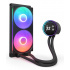 NZXT Kraken Elite 280 V2 RGB Enfriamiento Líquido para CPU, 2x 140mm, 500 - 2000RPM, Negro  2