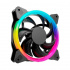 Ventilador Ocelot Gaming OGPF01 RGB, 120mm, 1200RPM, Negro - 3 Piezas ― Empaque abierto, producto nuevo.  2