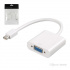 OEM Adaptador VGA Macho - Mini DisplayPort Hembra, Blanco  1