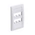 Panduit Placa para Pared 6 Puertos, Blanco  1