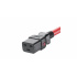 Panduit Cable de Poder LPCB04-X, IEC C20 Macho - IEC C19 Hembra, 2.4 Metros, Rojo, 10 Piezas  3