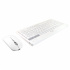 ﻿Kit de Teclado y Mouse Perfect Choice PC-201380, Inalámbrico, Bluetooth, Blanco (Español)  4