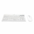 ﻿Kit de Teclado y Mouse Perfect Choice PC-201380, Inalámbrico, Bluetooth, Blanco (Español)  2