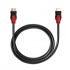 Power & Co Cable HDBS1MRD HDMI Macho - HDMI Macho, 1 Metro, Negro/Rojo  5