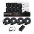 Provision-ISR Kit de Vigilancia PAK88LIGHTCC2MP de 8 Cámaras CCTV Bullet y 8 Canales, con Grabadora  1