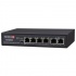 Switch Provision-ISR Fast Ethernet PoES-0460C+2I, 4 Puertos PoE 10/100Mbps + 2 Puertos Uplink, 1,2 Gbit/s, 1000 Entradas - No Administrable  1