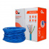 Qian Bobina de Cable U/UTP CAT6, 100 Metros, Azul  2