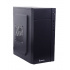 Gabinete Quaroni QCMT-05, Mini-Tower, Micro ATX/Mini-ATX/Mini-ITX, USB 2.0, incluye Fuente de 500W, sin Ventiladores Instalados, Negro  1