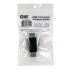 QVS Adaptador USB A Hembra - USB A Hembra, Negro  2