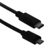 QVS Cable USB C Macho - micro USB B Macho, 1 Metro, Negro  1