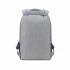 Rivacase Mochila de Poliéster 7562 GREY/DARK BLUE para Laptop hasta 15.6", Gris/Azul  3