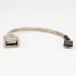 Rocstor Cable USB A Hembra - 4 Pin Molex Macho, 60cm, Transparente  4