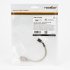 Rocstor Cable USB A Hembra - 4 Pin Molex Macho, 60cm, Transparente  7