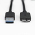 Rocstor Cable USB A Macho - Micro USB B Macho, 90cm, Negro  2