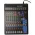 Romms Mezcladora Pasiva MX-12CH, 12 Canales, 24 bit, XLR, 20W  2