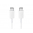 Samsung Cable USB-C Macho - USB-C Macho, 1 Metro, Blanco  2