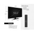 Samsung Smart TV QLED Q80T 75", 4K Ultra HD, Negro  4