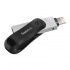 Memoria USB SanDisk iXpand Go, 256GB, USB 3.2/Lightning, Gris  4
