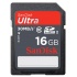 Memoria Flash SanDisk, 16GB Ultra SDHC UHS-I, Clase 10  1