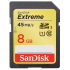 Memoria Flash SanDisk Extreme, 8GB SDHC UHS-I Clase 10  1