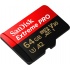 Memoria Flash SanDisk Extreme Pro, 64GB MicroSDXC Clase 10, con Adaptador  2