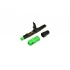 SBE Tech Conector Fibra Óptica SC/APC, Monomodo, Negro/Verde, 1 Pieza  1