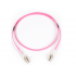 SBE Tech Cable Fibra Óptica Multimodo OM4 LC Macho - LC Macho, 1 Metro, Rosa  1