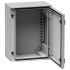 Schneider Electric Gabinete de Montaje en Pared NSYPLM43G, 430 x 330mm, Gris  3