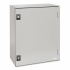 Schneider Electric Gabinete de Montaje en Pared NSYPLM43G, 430 x 330mm, Gris ― Daño en las esquinas inferiores.  2