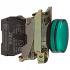 Schneider Electric Luz Piloto con LED Integral XB4BVM3, 240V, Verde  1