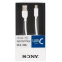 Sony Cable USB A Macho - USB C Macho, 1 Metro, Blanco  2