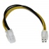StarTech.com Cable de Poder ATX Macho - Hembra (4-pin), 20cm  1