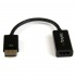 Startech.com Convertidor de Video DisplayPort Macho - HDMI Hembra, 15cm, Negro  1