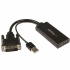 StarTech.com Adaptador de Video DVI - HDMI con Alimentación USB y Audio  1