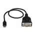 StarTech.com Cable USB C Macho - DB-9 Macho, 40cm, Negro  2