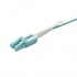 StarTech.com Cable Fibra Óptica Multimodo MPO/MTP Macho - 8x LC Macho, 5 Metros, Aqua  3