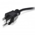 StarTech.com Cable de Poder NEMA 5-15P - C13 Coupler, 7.6 Metros, Negro  3